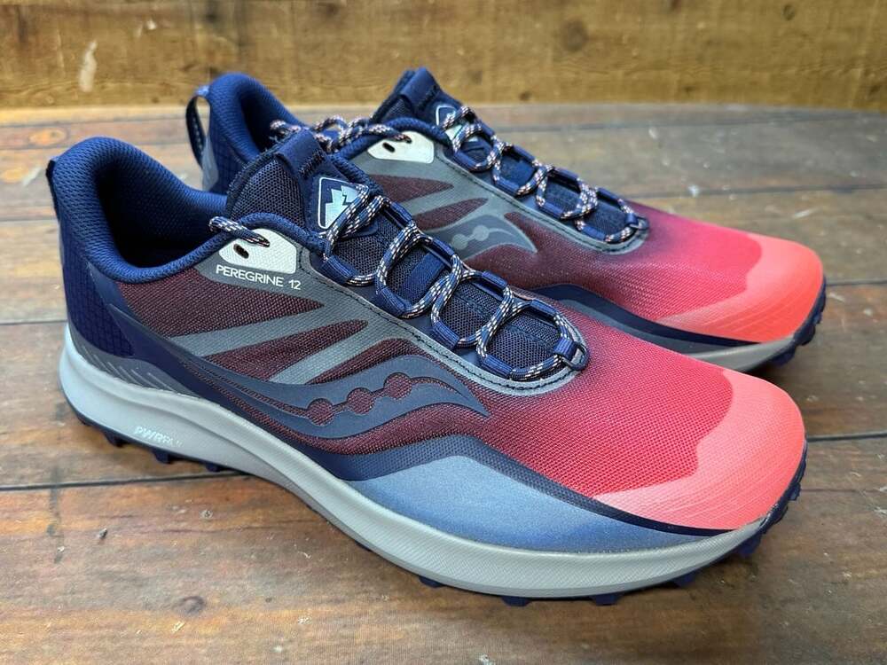 Saucony Peregrine 12 Size 12 Night Lite Trail Running Shoes